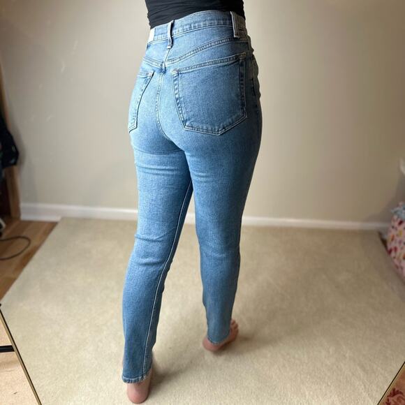 Re/Done High Rise Blue Mid 90’s Jeans Slim Fit - Picture 1 of 6